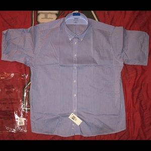Izod Short Sleeve Button Down Shirt